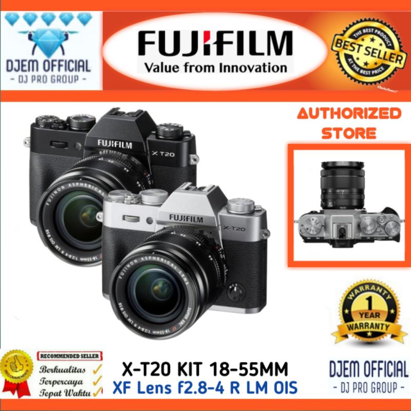 FujiFilm X-T20 XF 18-55mm f2.8-4 R LM OIS Lens Camera Fuji Film XT20 Kit 18 55 mm Kamera Mirrorless