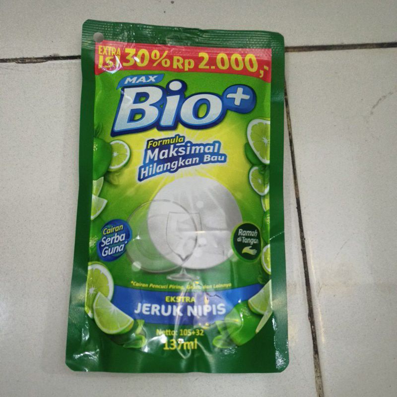 sabun cuci piring max bio+
