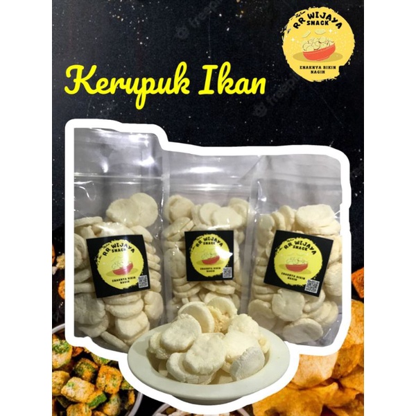 

Kerupuk Ikan/kemplang palembang