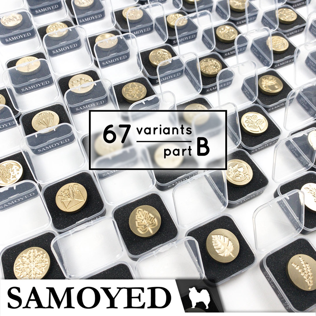 

SAMOYED WXST Stempel / Cap Lilin Segel Surat / Undangan / Seal / Sealing Wax Stamp B