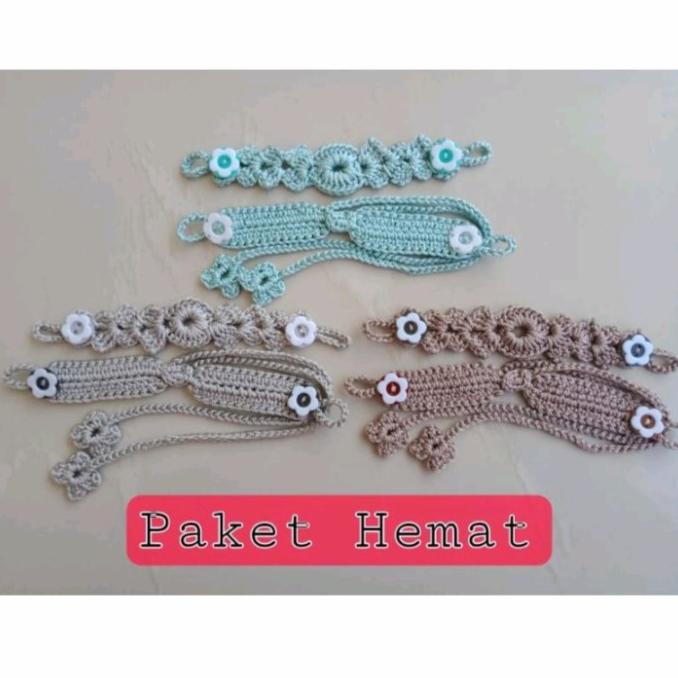 konektor hijab kalung/konektor masker/konektor rajut/konektor murah t-archive-ennashope