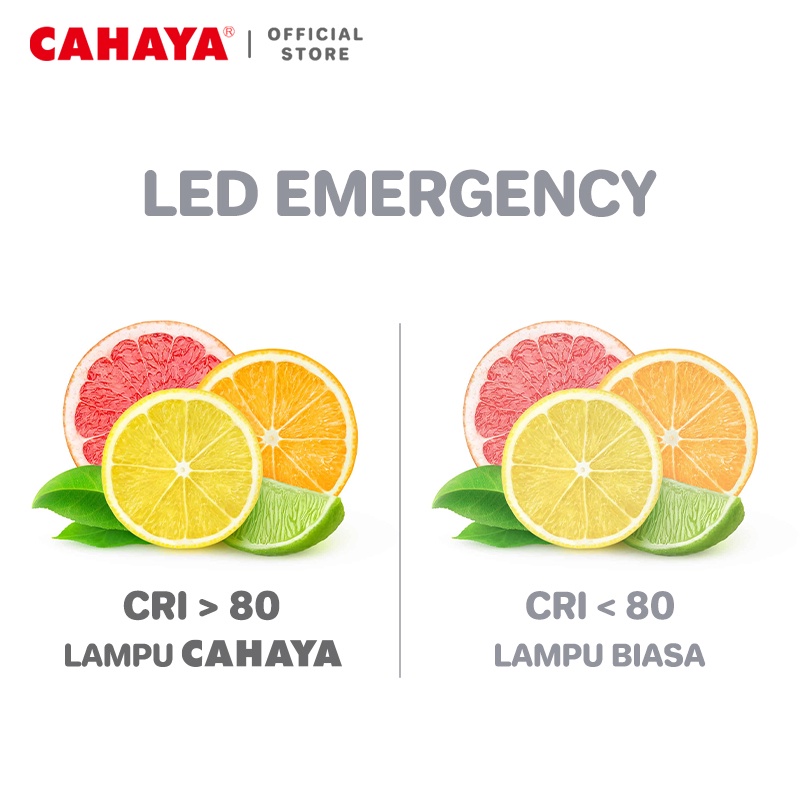 CAHAYA - Lampu Emergency 15 Watt LED Magic / Lampu Darurat