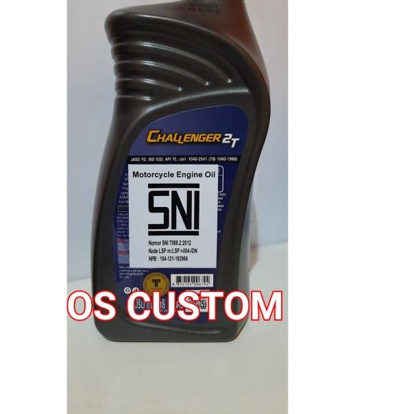 Oli samping 2tak PTT Lubricants Challenger 2T THAILAND