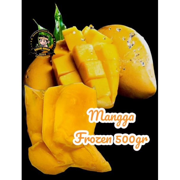 

MANGGA FROZEN 1KG GRADE A KUALITAS TERBAIK/DAGING MANGGA 1KG/MANGGA KUPAS/MANGGA HARUM MANIS/MANGGA KWENI