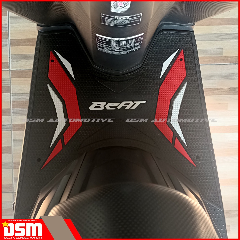 Karpet Motor Honda Beat 2013-2019 / Premium Quality Rubber