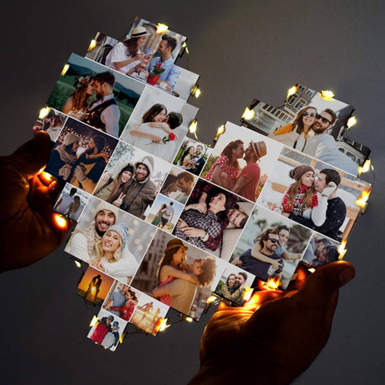 Bingkai foto teks custom - Kolase bingkai foto - Bingkai foto kolase - Bingkai foto - Hadiah pernika