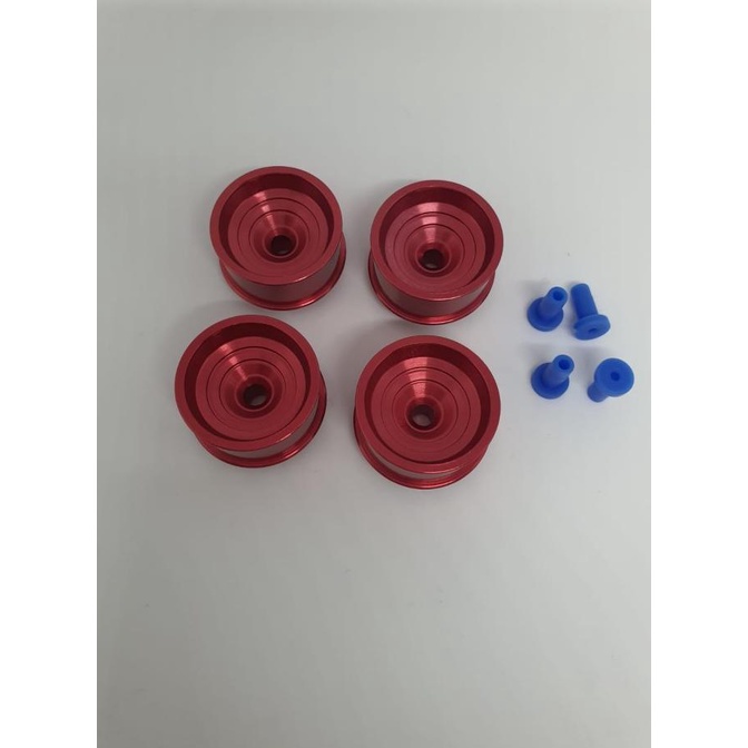 Rep Tamiya HG Aluminium Wheel / Velg ALU Tornado L