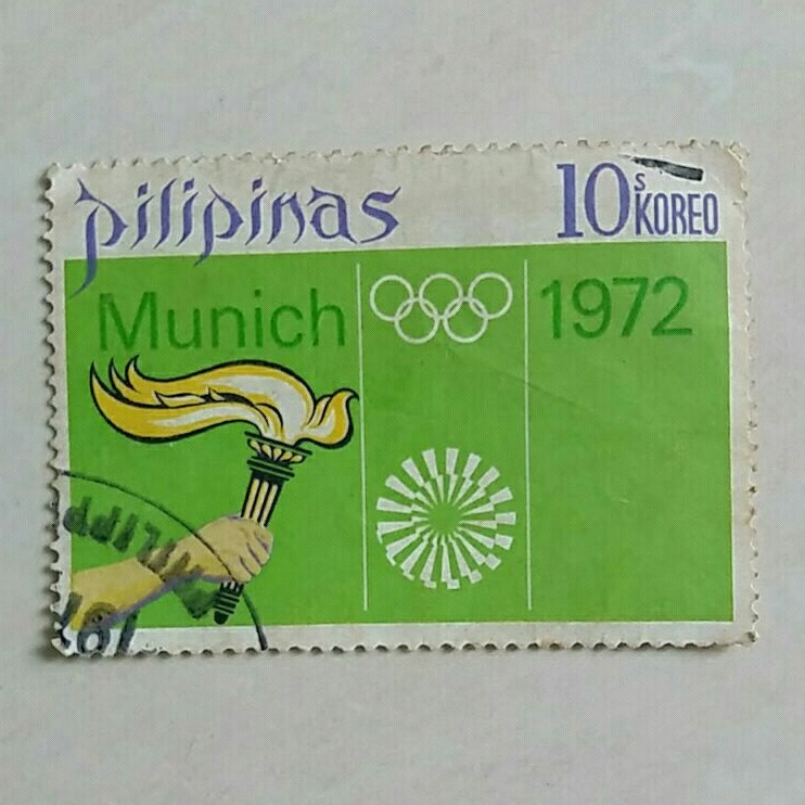 

(AA) Perangko Filipina Summer Olympic Games 1972 - Munich 10s Used