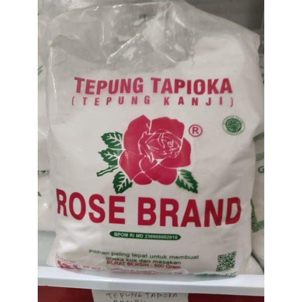 

tepung tapioka rose brand 500grm