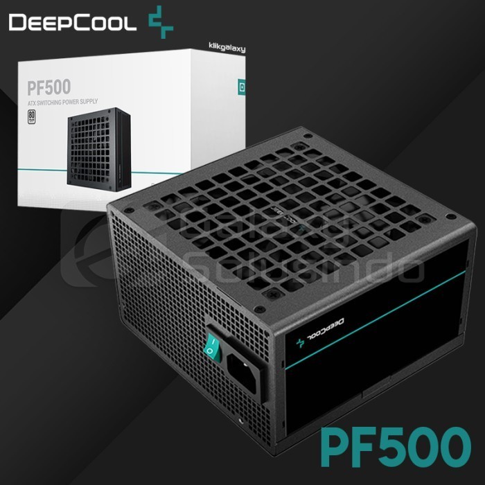 PSU DeepCool PF500 500Watt 80+ All Flat Cable Power Supply