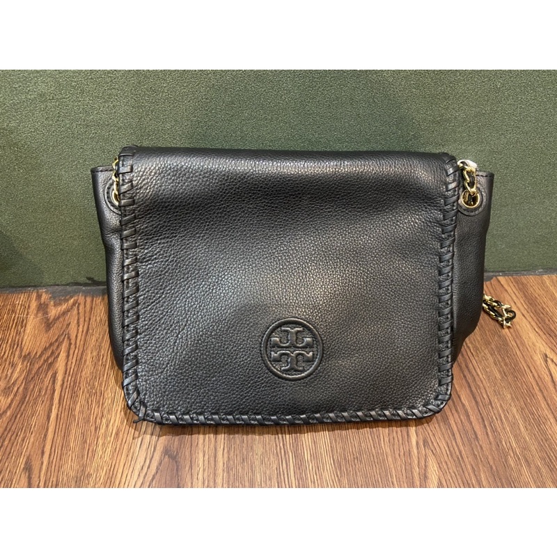 Tory Burch Marion Flap Black