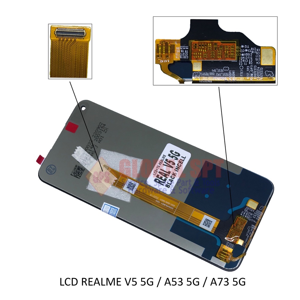 LCD TOUCHSCREEN REALME V5 5G / A53 5G / A73 5G
