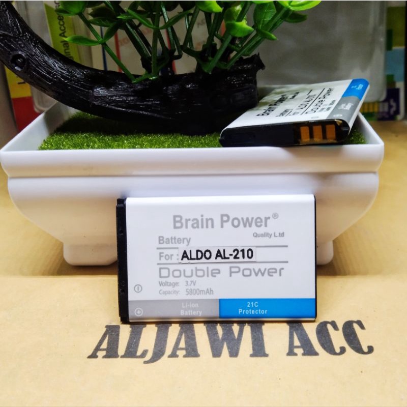 Baterai Bt Batre Battery ALDO AL-210 Aldo AL210 Double Power Battery