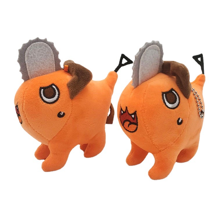 Gantungan Kunci Boneka Anime Saw Man Pochita Bahan Plush Untuk Hadiah Natal Anak