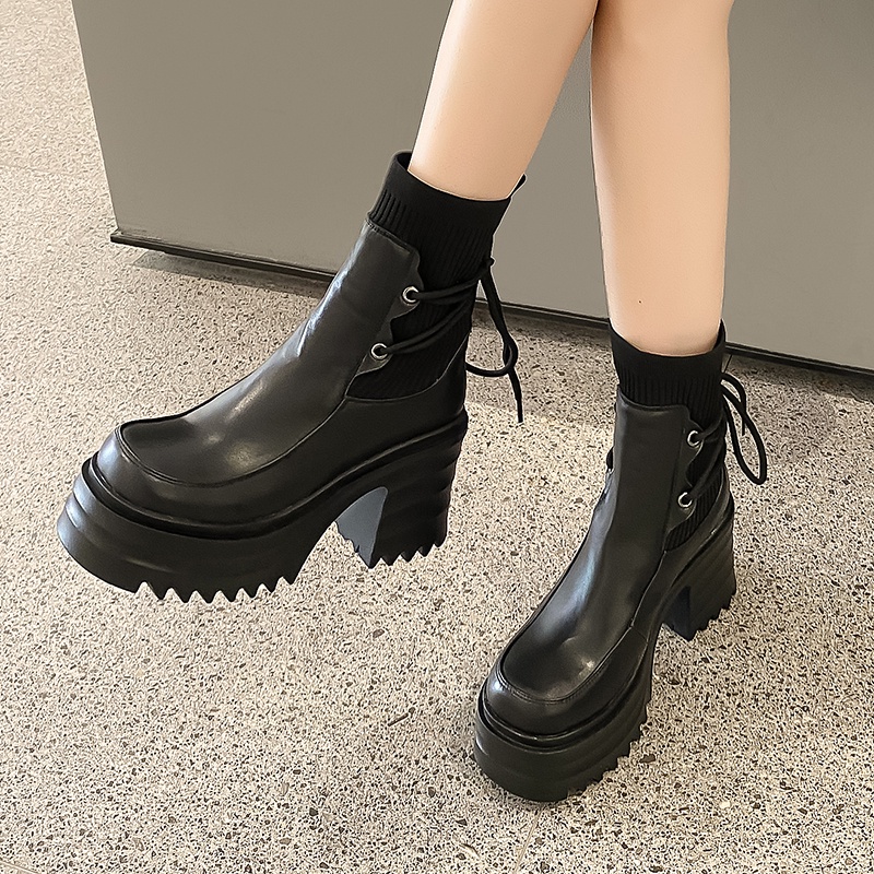 ✅PINKEY P104 Sepatu Boots Wanita Korea Import Premium Quality