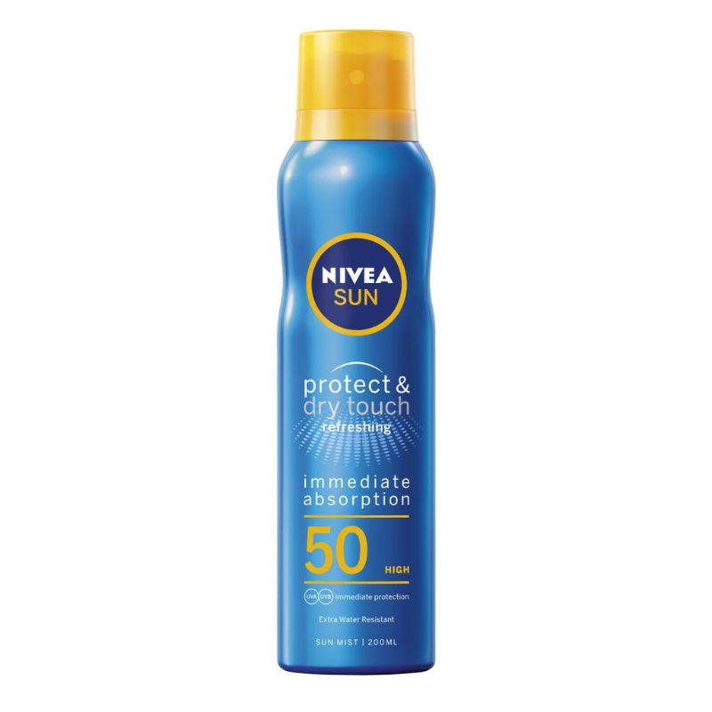 Nivea Sun Protect Kaleng Spray 200ML / NIVEA AFTER SUN 200ML