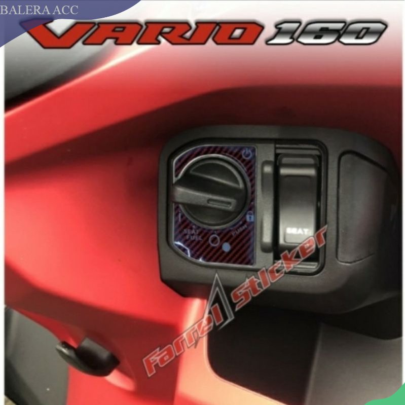 Stiker Kontak Vario 160 Cover kontak VARIO 160 PNP Bahan Lentur