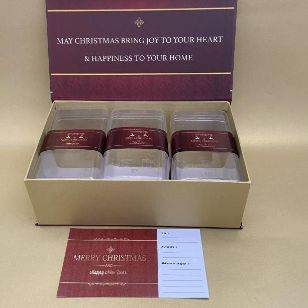 

Hardbox natal / hampers christmas / kotak kado merah / box kue kering