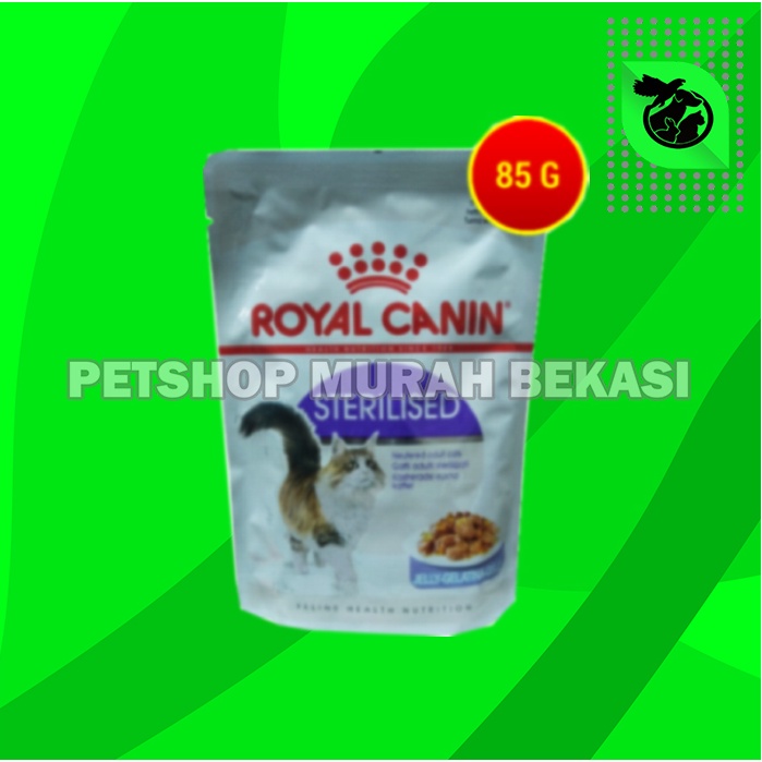 Makanan Basah Kucing Steril Royal Canin Sterillised Cat Food 85 Gram