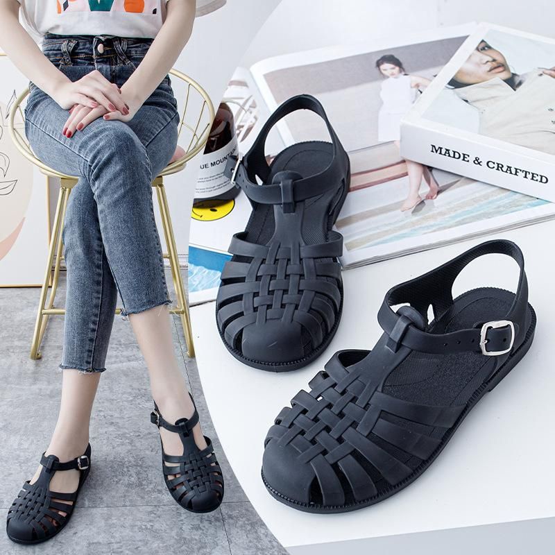 Sandal Jelly Shoes Wanita Gladiator Meilisaa Couple (Wangi Permen) Import High Quality S2