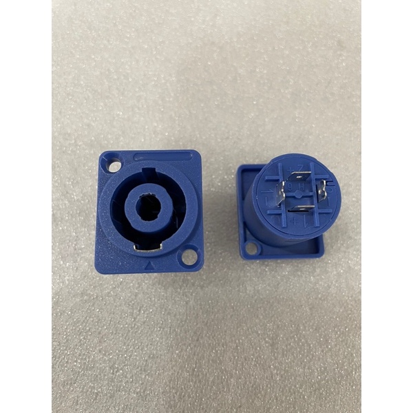 Soket Speakon BIRU MURAH Socket Speakon