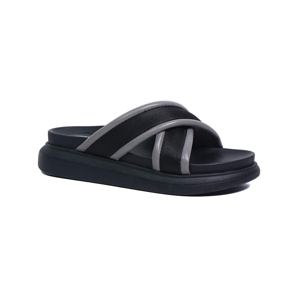 Adarastore - Dunkenstock ZOEY Sandal Casual Wanita Model Silang Sendal Cewek Tinggi 5 Cm