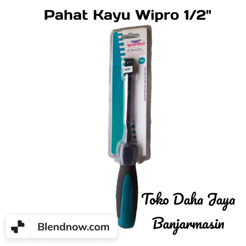 Pahat Kayu Wipro 1/2 inci hijau