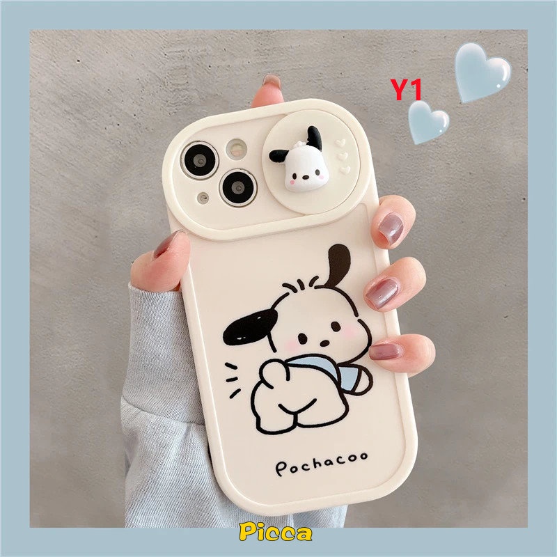 Soft Case Tpu Motif Kartun Boneka Pachacco 3D Untuk IPhone 11 13 12 Pro Max 7 Plus XR 8 Plus 11 Pro Max X XS Max