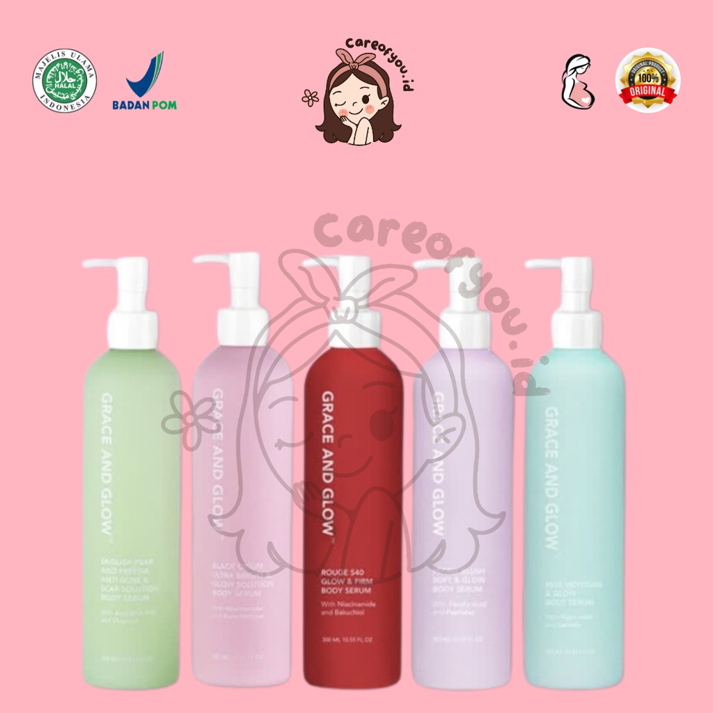 [CAREOFYOU.ID MANADO] GRACE AND GLOW - BODY SERUM