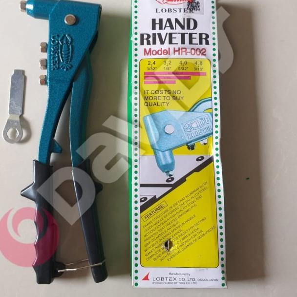 Tang Rivet Ripet Rifet Hand Rivet Ripet Rifet Lobster kualitas Tekiro