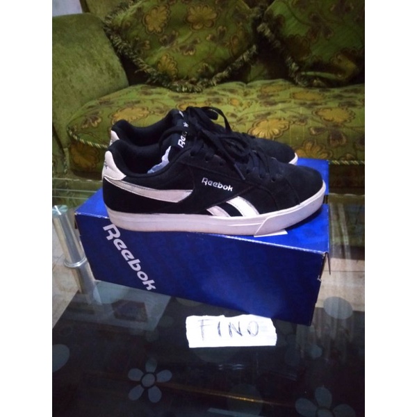 Reebok royal complete 3 low black white