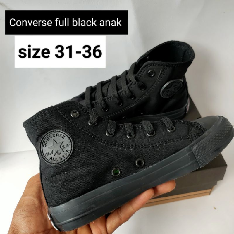 sepatu anak full black|sepatu anak perempuan|sepatu anak laki laki|sepatu sneaker|sepatu sekolah|sep