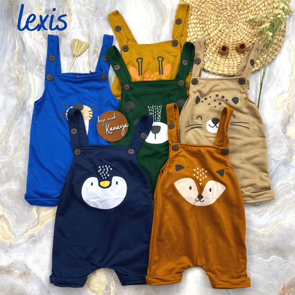 1-4TH OVERALL ANAK LEXIS BAJU KODOK ANAK PEREMPUAN DAN LAKI-LAKI (UNISEX)