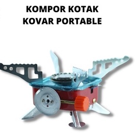 Kompor Kotak kovar k 202 / Kompor windproof k 203 Portable / kompor camping outdoor