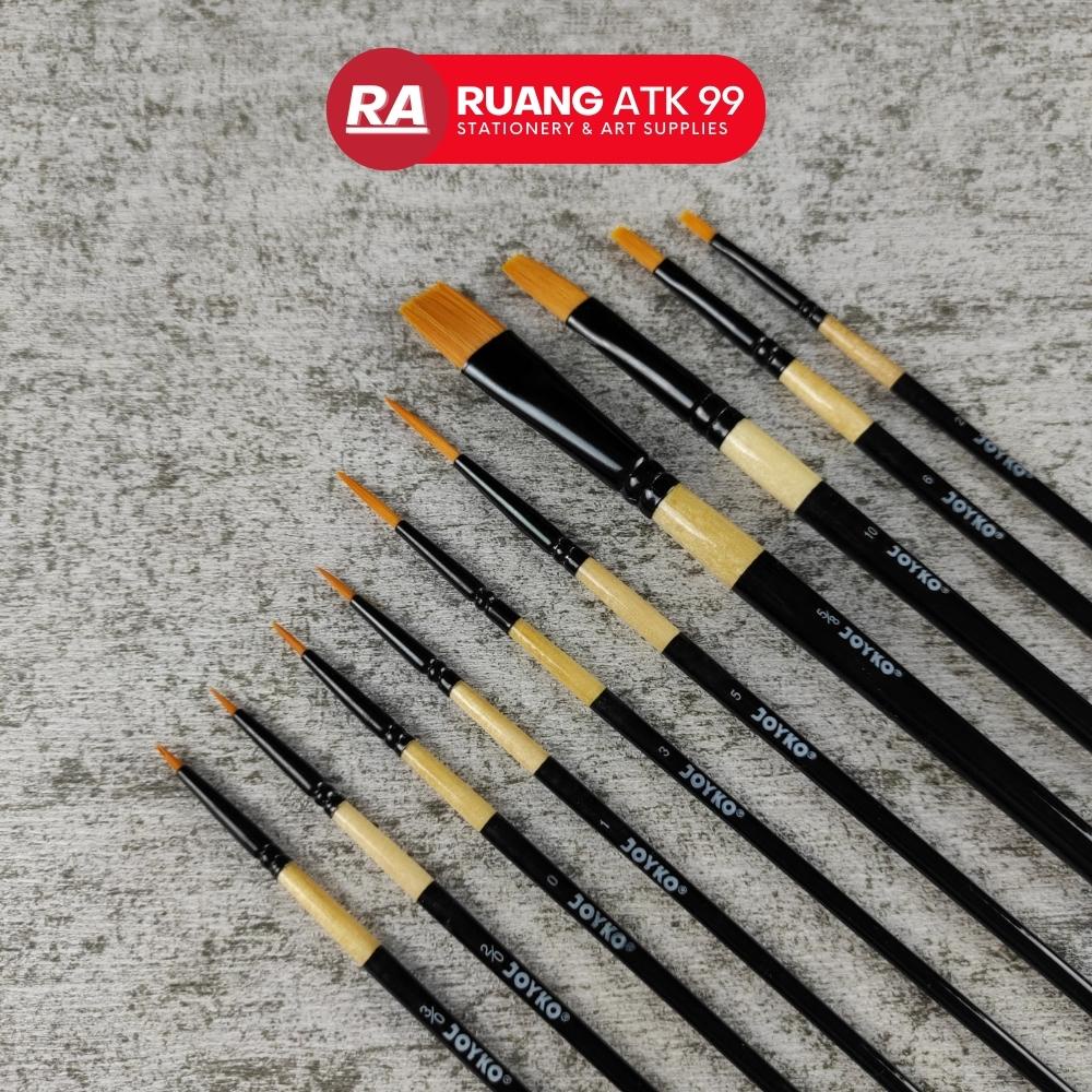 

Joyko Kuas Lukis Artist Brush Set BR-9 Kuas Lukis Cat Acrylic Minyak Poster Air