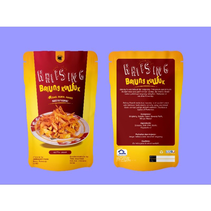 

Keripik balung kuwuk premium