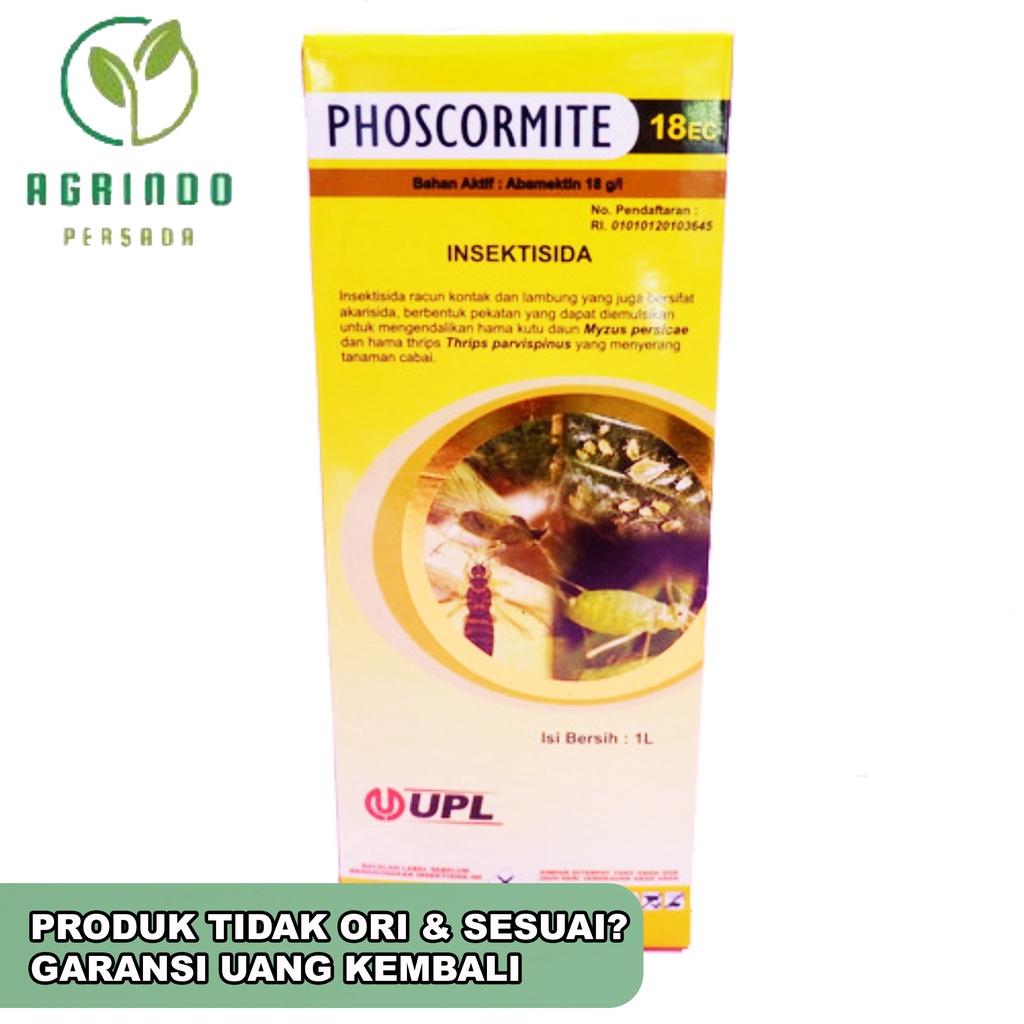 Insektisida Phoscormite 18EC 1liter | Phoscormite 1 Liter | Phoscormite UPL