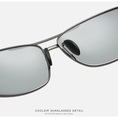 Ready Stock Kacamata Anti Silau Siang Malam Polarized Photocromic Pria &amp; Wanita Original berubah warna anti UV