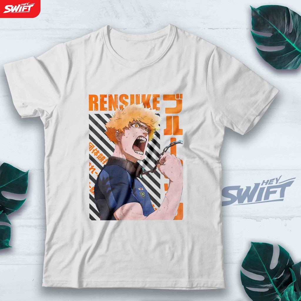 KAOS Blue Lock - Rensuke Kunigami anime TSHIRT BAJU DISTRO