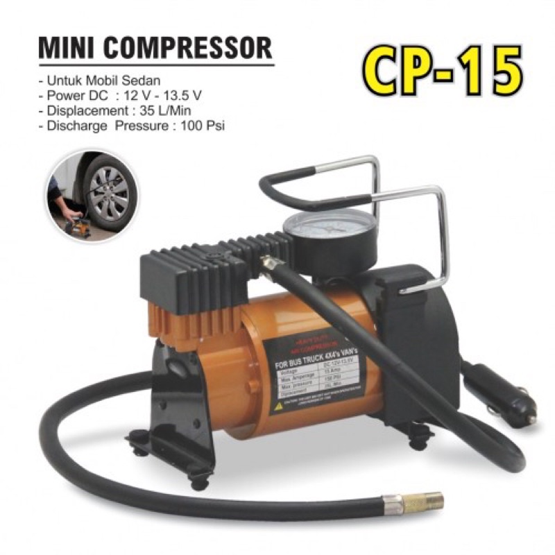 Aldo Mesin Compressor Mini CP15