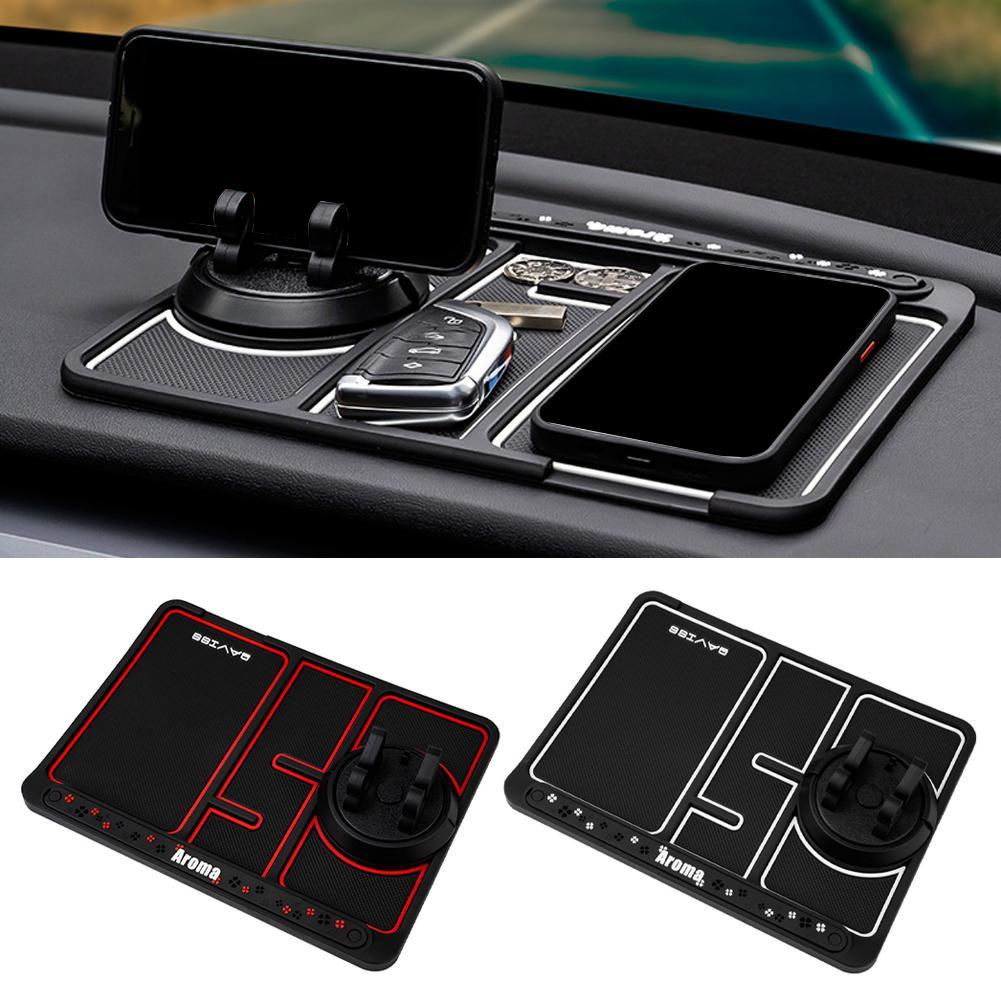 Tatakan Phone Holder HP Dashboard Mobil Anti Slip Sticky Pad Nano Gel