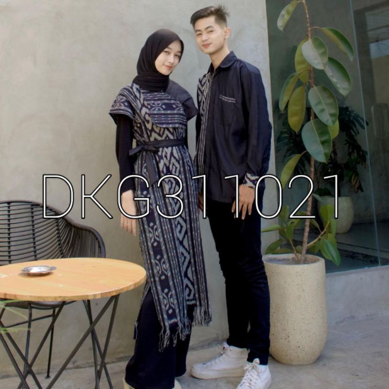 [Ready Stock] Baju tenun couple - baju tenun - dress tenun - dress Aurora - couple