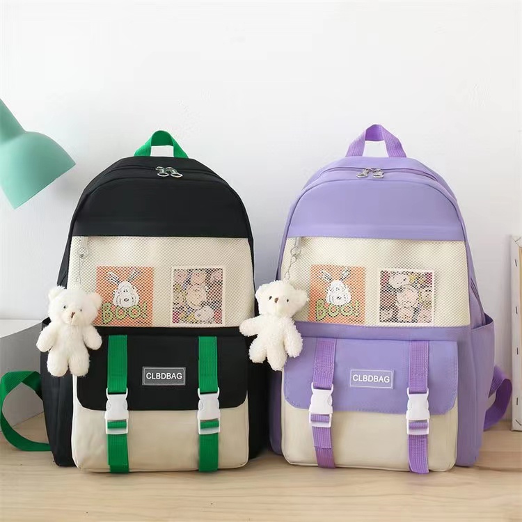 201867 Tas Punggung Cewek Ransel Wanita Import Backpack Cewe Impor LT2119 BQ3498