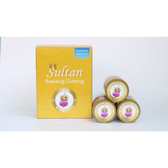 

Bawang Goreng Super Premium Sultan - Paket Sultan Muda ( 3 Botol )