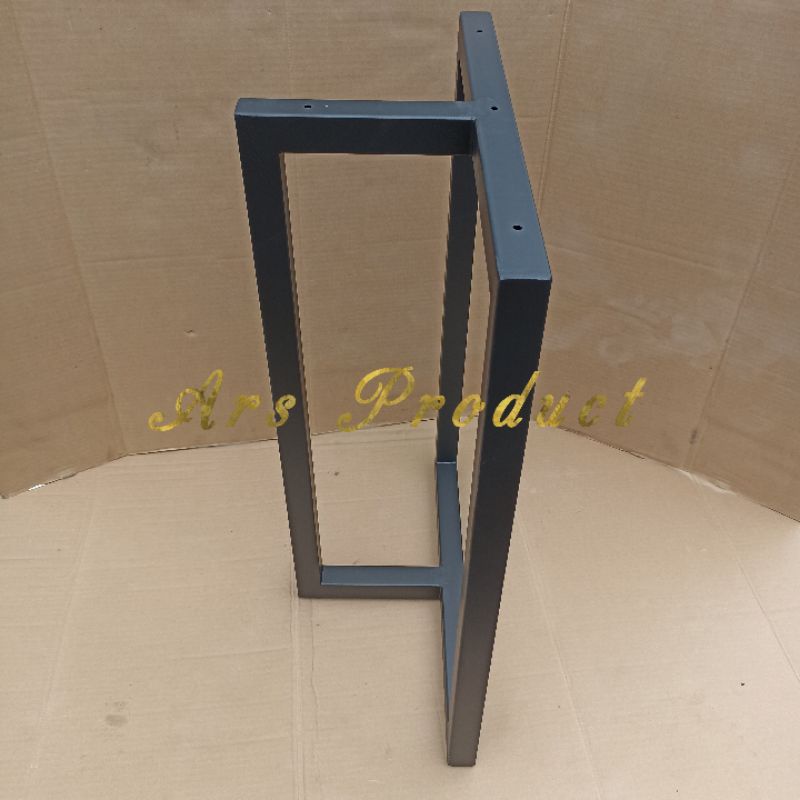 Ars kaki meja besi hollow 4x4 industrial solid sangat kokoh dan mewah / luxury table leg kaki meja besi murah tinggi 70cm 60cm 40cm termurah