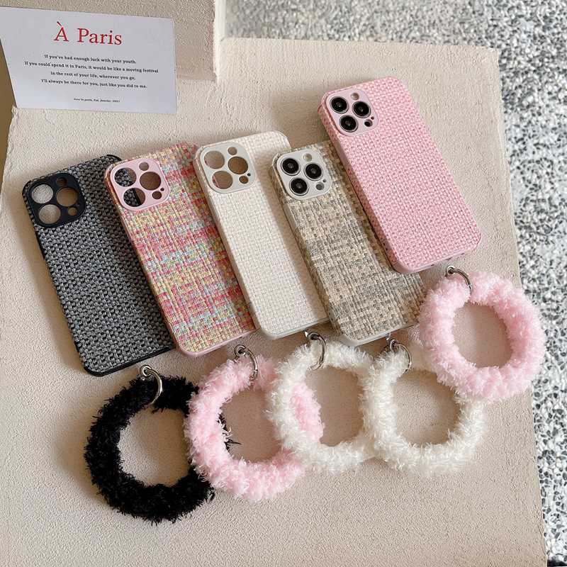 Casing Soft Case Motif Kotak-Kotak Pink Untuk IPhone 13 14 Pro Max 14 Plus 14 Pro Max