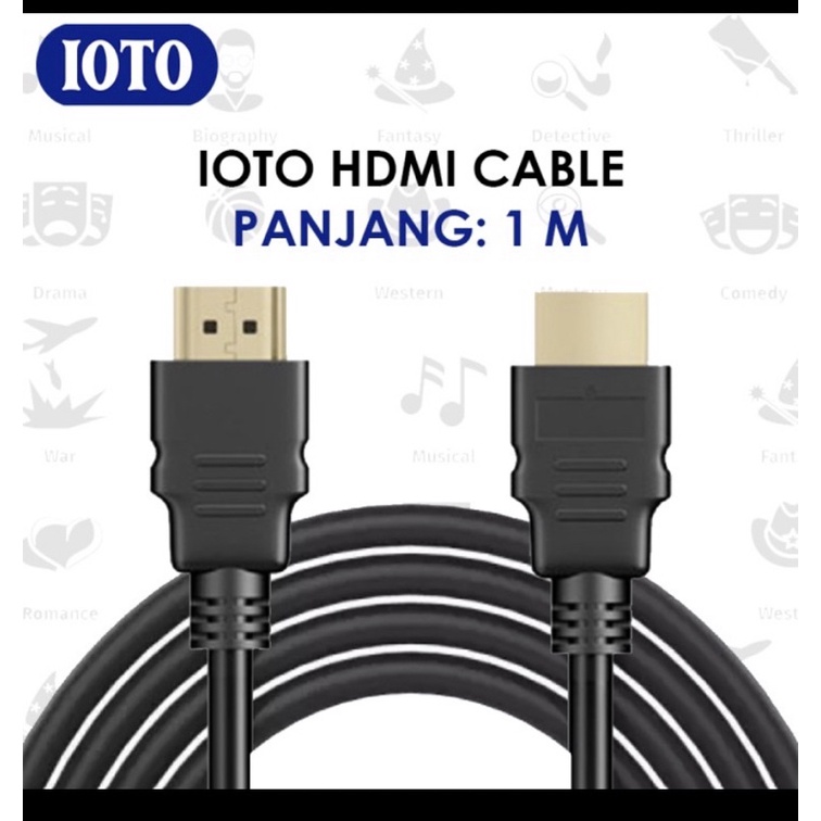 Kabel HDMI 1meter