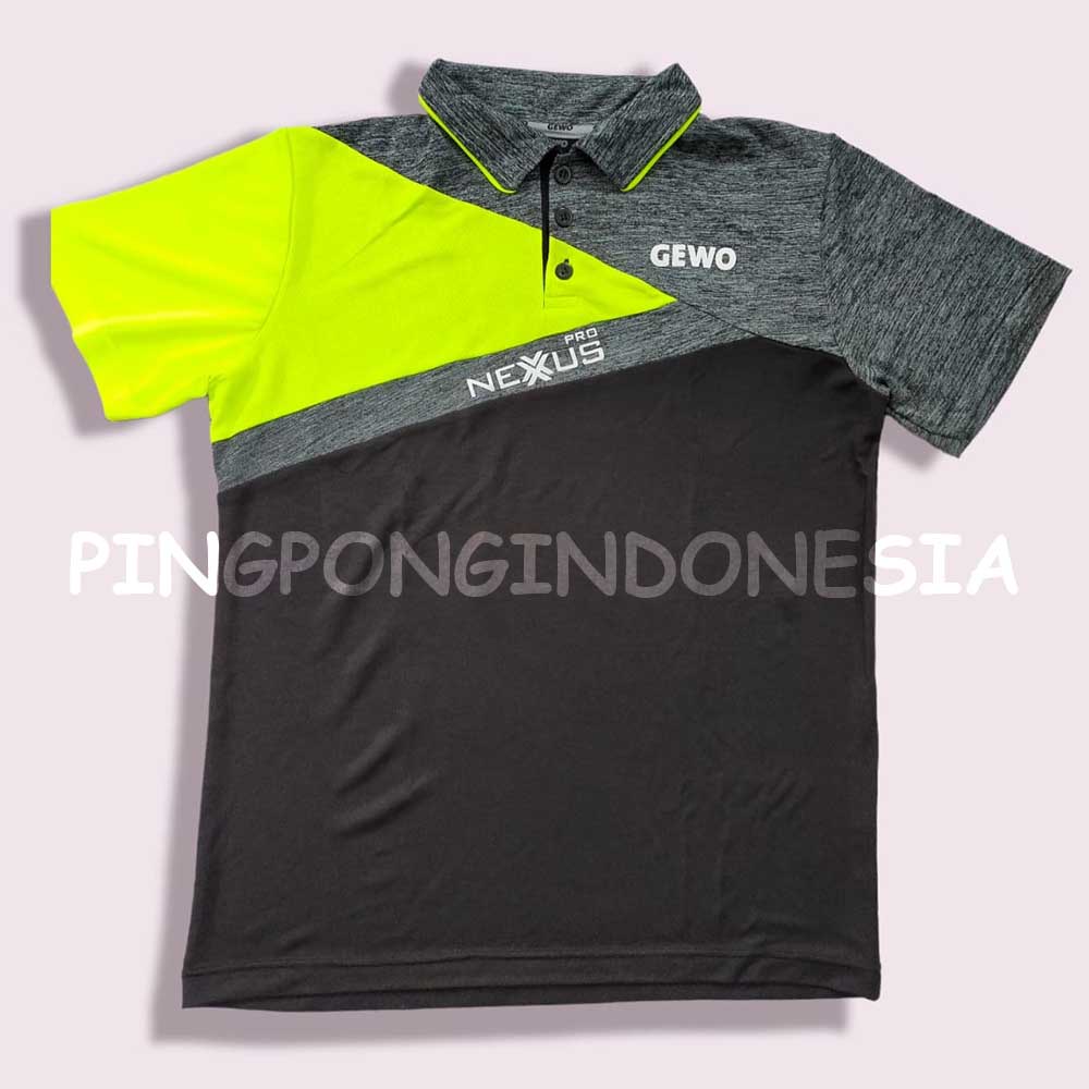 GEWO Shirt Lerdo Microfibre - Baju Kaos Pingpong Tenis Meja Shirt Jersey