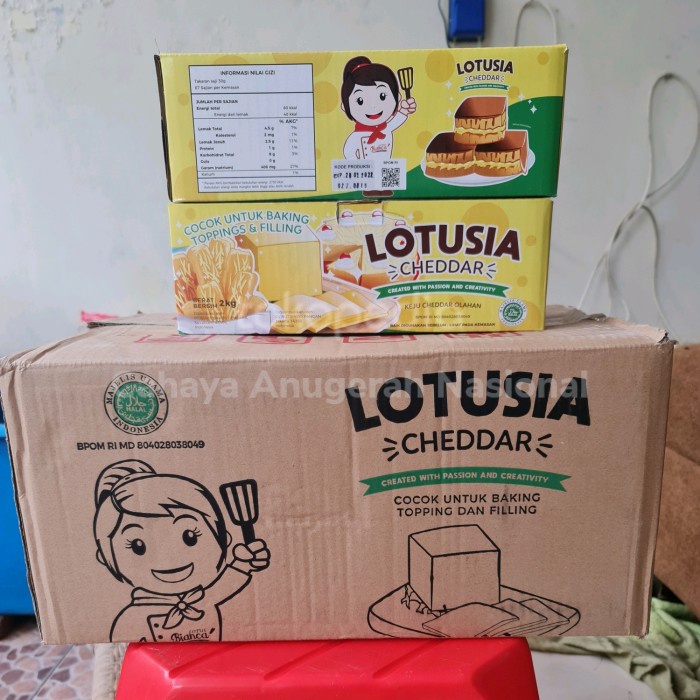 

T0P LOTUSIA KEJU CHEDDAR SERBA GUNA 2 KG NICE