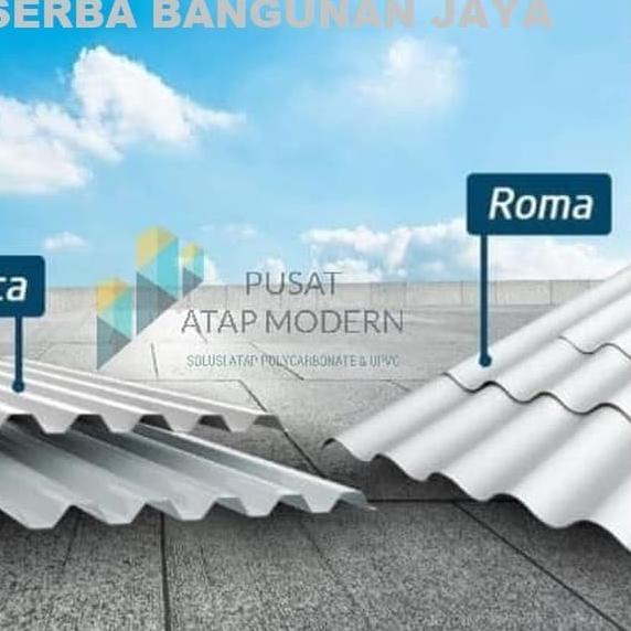 ALDERON RS ROMA ATAP UPVC Single Layer